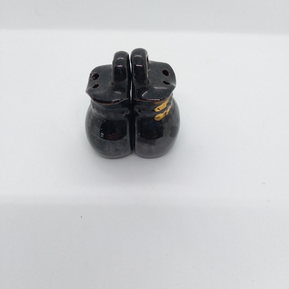 Vtg miniature money bag salt and pepper shakers - Picture 2 of 7